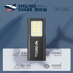 多功能迷你工作灯COB泛光四档调节便携手电户外跑步随身灯