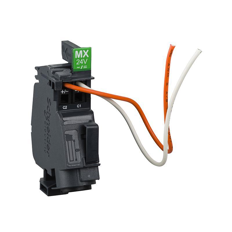 施耐德电气 塑壳断路器附件 预接线 MX AC 24 V 50/60 Hz-DC 24 V