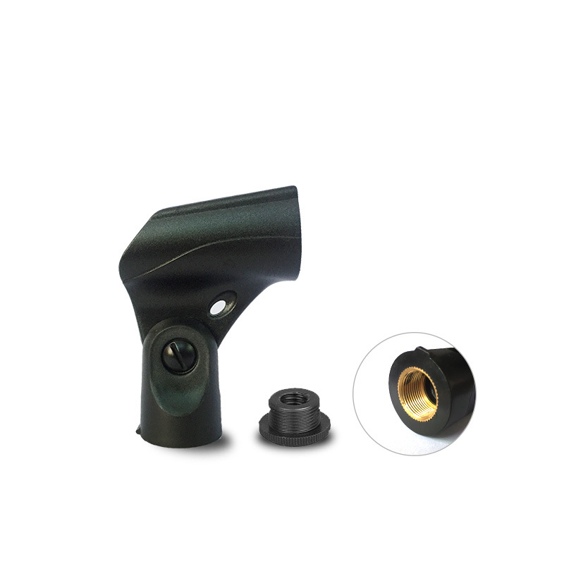 Clip de micrófono de primavera con soporte de refuerzo de hilo de cobre clip accesorios de manga transfronteriza