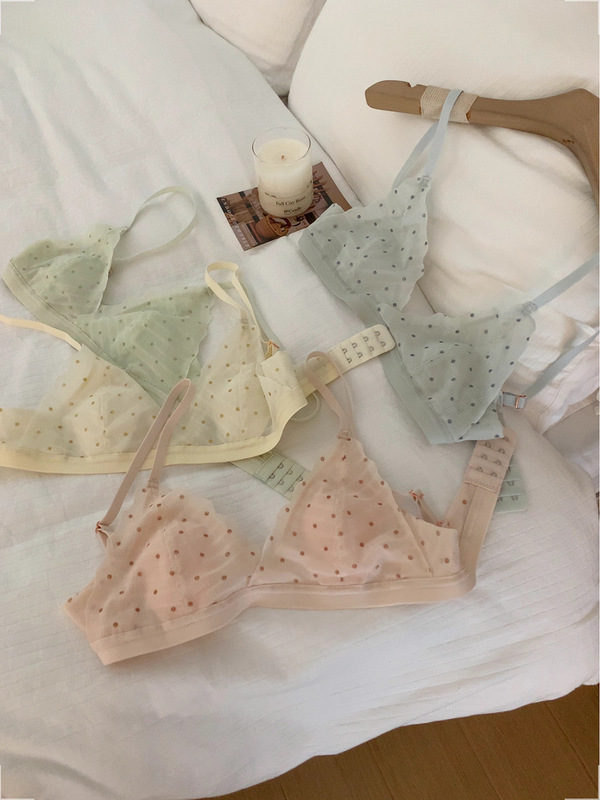 女性用の新しいウサギ耳カップ下着、リムなし、小さな胸を押し上げて大きく見せる、たるみ防止、痕跡のない女子学生の甘いブラジャー|undefined