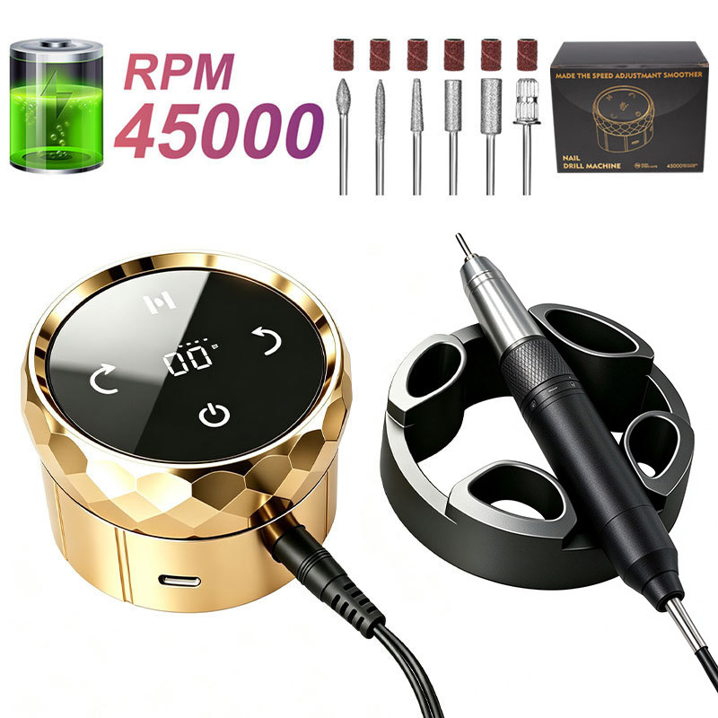 Torno Eléctrico para Uñas Portátil Recargable para Manicura image 32