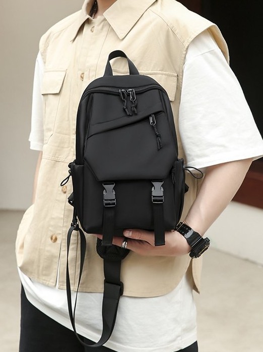 Bolso de los hombres bolsa de mensajero del hombro bolsa de mensajero de negocios al por mayor estudiante de la escuela secundaria ocio al aire libre multi-funcional bolsa de pecho