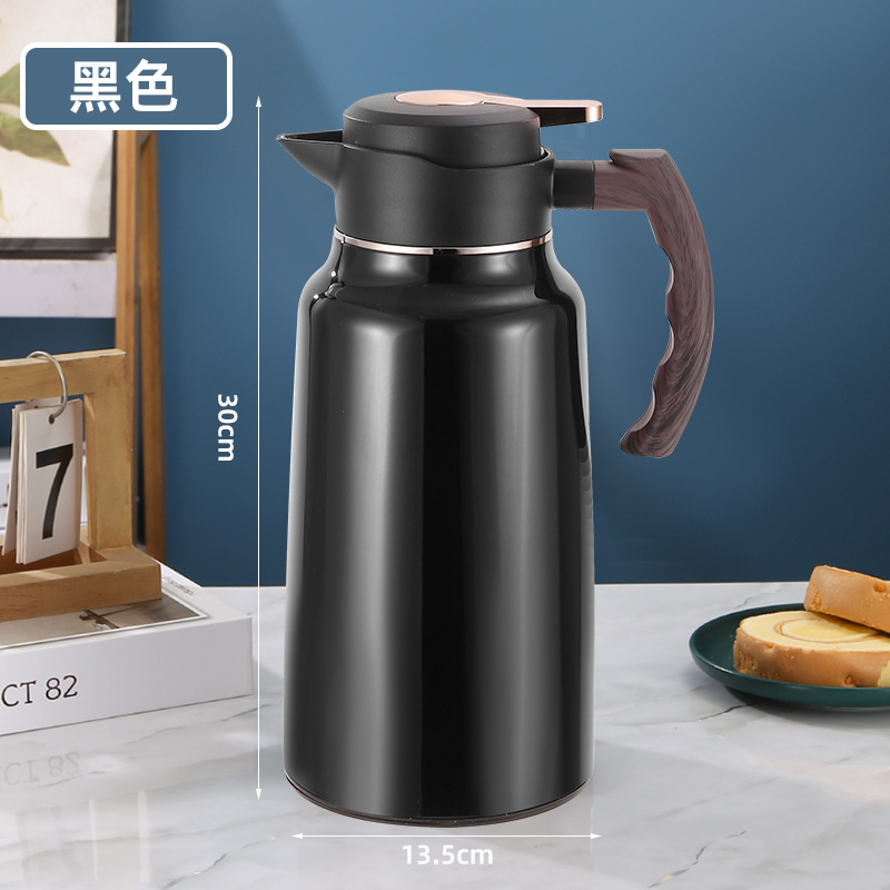 304不锈钢大容量真空保温壶家用保温瓶商用咖啡壶冷水壶彩色茶壶|undefined