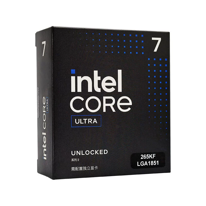 Core Ultra 7 265KF для настольного ПК, 20 ядер 20 потоков, коробочный процессор