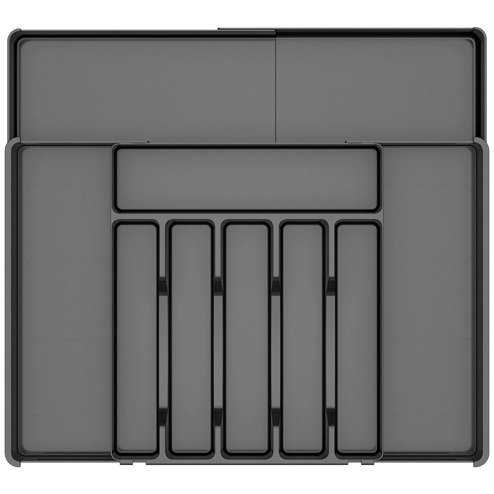 New cross-border expansionist tableware kitchenware drawer storage box Expandable Utensil Tray