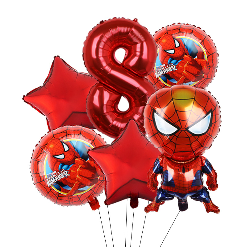 Cross-border Avengers Marvel héroe Spider-Man Hulk Capitán América redondo de aluminio de la película Globo Traje