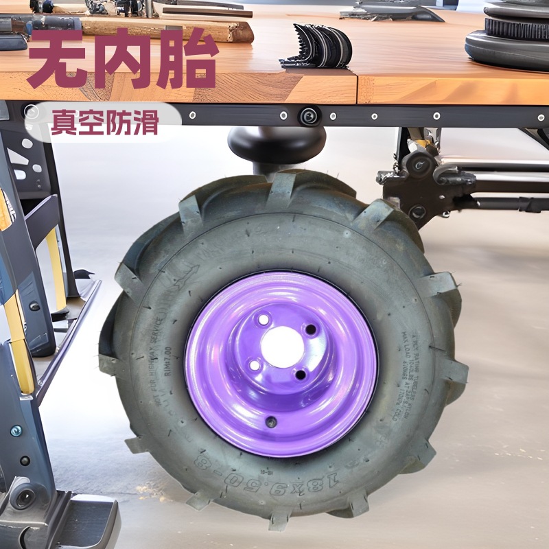 18x9.50-8厂家无内胎真空轮胎人字纹劈木机轮胎卡丁车沙滩车轮子
