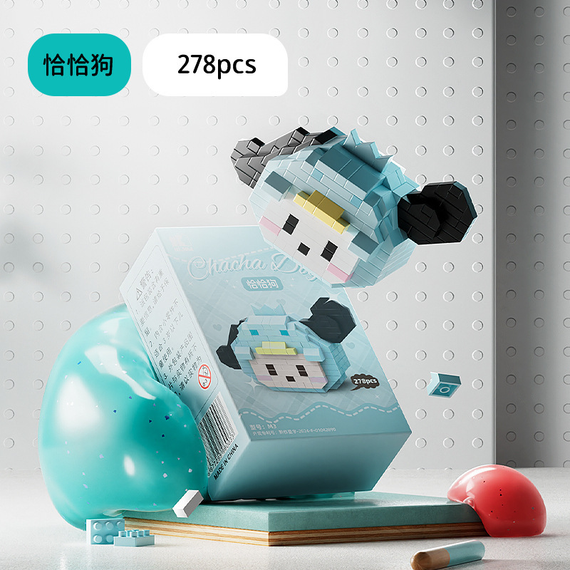 NLNM nuevo muñeco Sanli serie Le transfronterizo de alto ensamblaje puzzle decoración de escritorio regalo para chicas