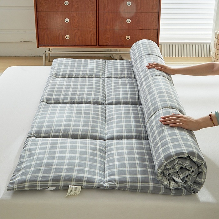 대두 섬유 매트리스 클래스 A 워시 코튼 학생 기숙사 싱글 두꺼운 매트리스 가정용 다다미 소프트 매트