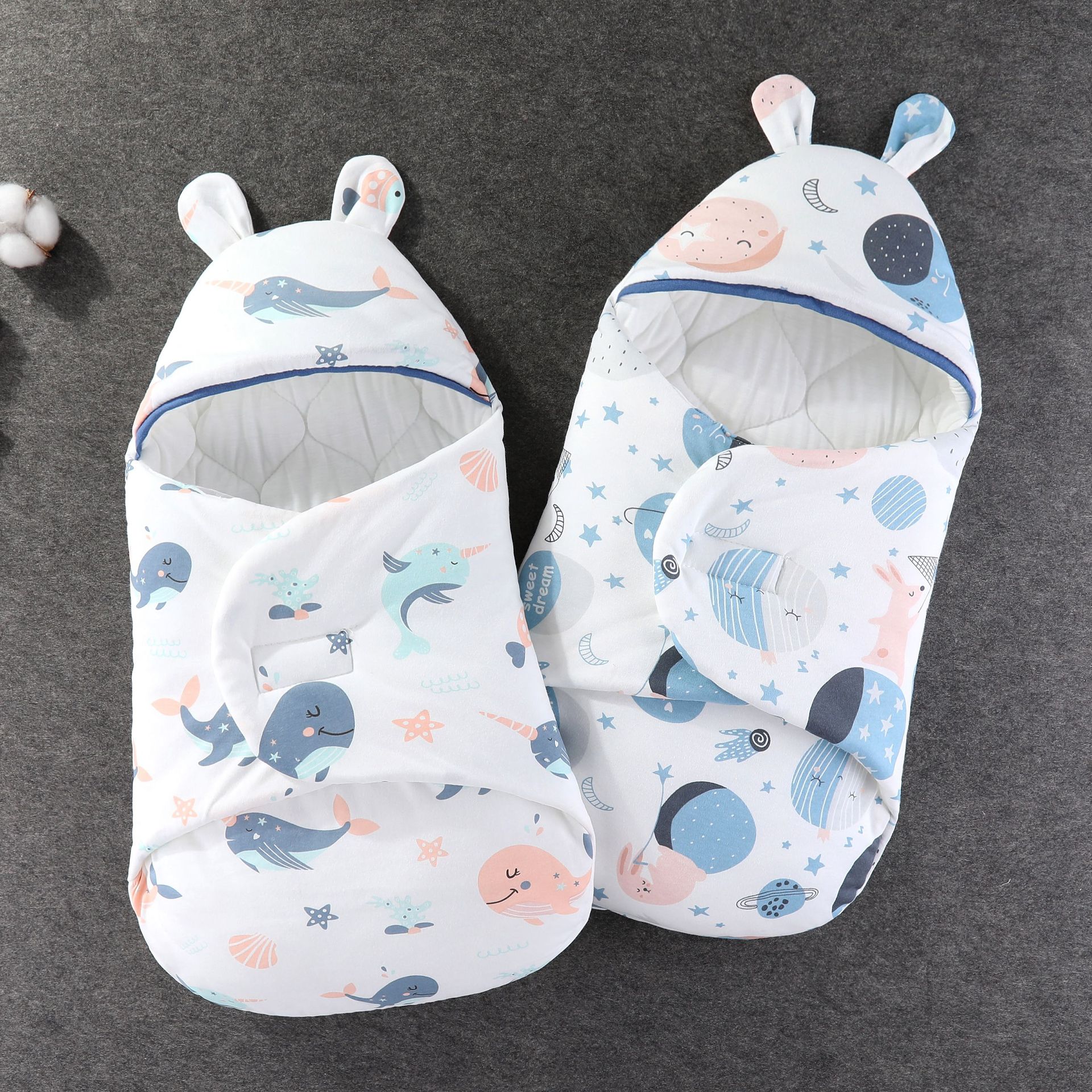Newborn Baby Bag Baby Holding Cushion Autumn and Winter Swaddling Newborn Baby Bag Single-delivery Room Bag Towel Wrapped Cushion Blanket