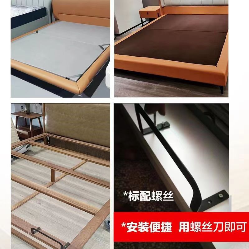 床垫防滑神器金属挡条木板床挡板榻榻米软床固定床垫限位器防移位-阿里巴巴
