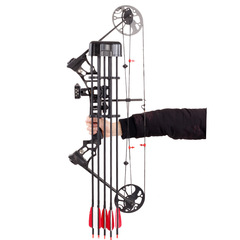 Wholesale composite pulley bow and arrow quick-release arrow box outdoor archery portable arrow retrieval carrying storage five-arrow arrow box