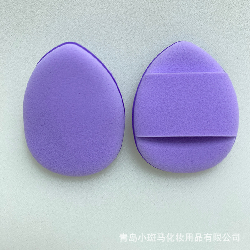 指先パフミニクッションパフ乾湿両用小水滴カバートランペット指マントーbbパフ|undefined
