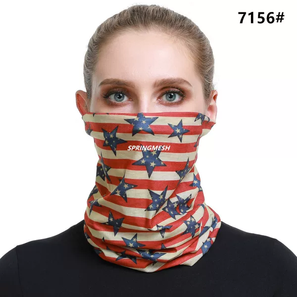Cross-border American Flag Independence Day Headband for Men, Amazon Head Wrap, Fashionable Sports Sweat-Absorbent Elastic Hair Accessory