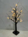 Amazon LED room outdoor decoration simulation tree lamp pumpkin gourd ghost white birch birch bat