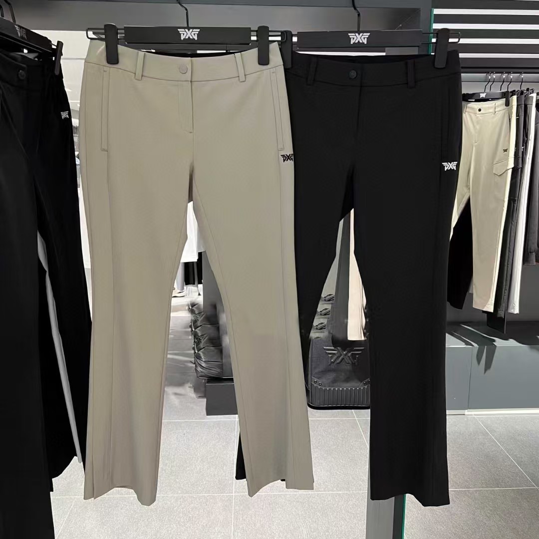 Women's Spring and Summer Golf Clothing Solid Color Casual Straight-Leg Pants Versatile Sports Trousers