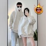 宽松基础新款男款帽衫