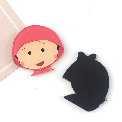 Japanese cartoon anime character Saki acrylic soft magnetic fridge sticker home decoration fridge magnet children's magnetic sticker