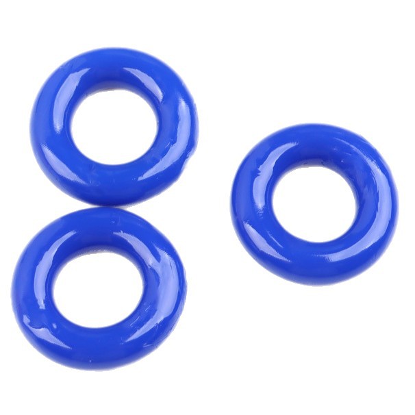 Men’s Locking Delay Ring with Wolf-Tooth Texture, TPE Glans Cover, Slip-on Adult Toy — detail image 2
