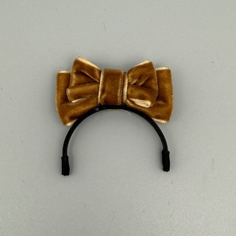 Labubu ラブブリボンヘッドバンドビッグレッドキャンディーカラーのリボンヘッドバンド人形ピンクヘッドバンドアクセサリー|undefined