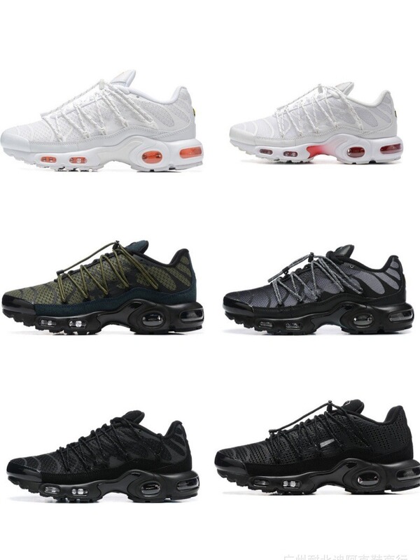 Putian Tn Foreign Trade Lace-Up Air Cushion Shoes Large Size Co-Branded Running Shoes 36-47 Sports Shoes Breathable Shock-Absorbing Jogging