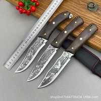 Крест --border охотничий нож, портативный въезд в Монголию, мясо есть, нож для кемпинга барбекю разрезать нож