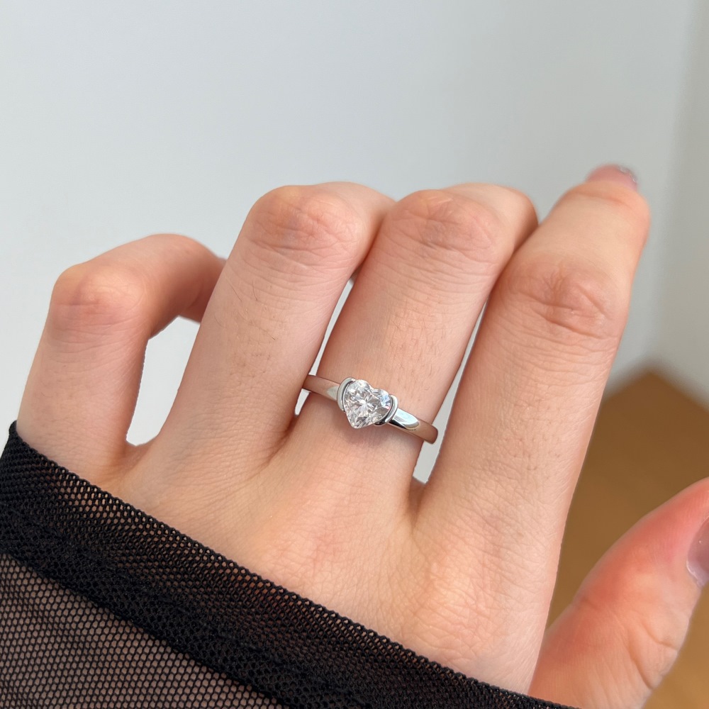 2g Weight Zircon Inlay Material Rings Classification 5, 9 Ring Size Holiday, Daily Occasion 925 Sterling Silver Material Geometric Pattern 2025 Spring and Summer Season Women's Gender Elegant, Simple Style Style 925 Sterling Silver Zircon Geometric Rings 925 Sterling Silver Rings 6