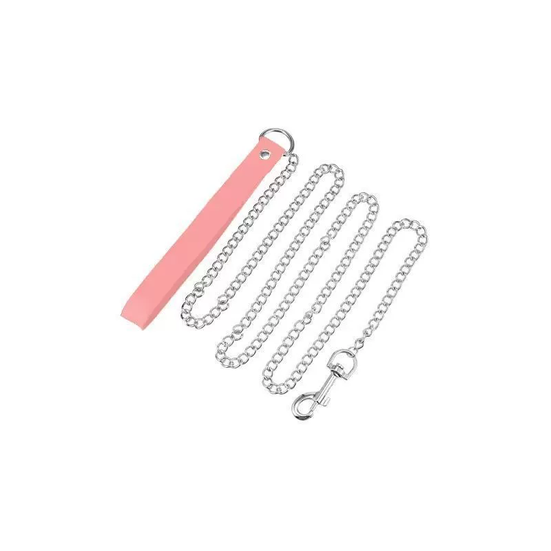 Bell Choker Necklace, Small Bell with Chain, Leather or Rope Styles, 43 cm Length