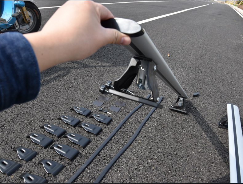 Universal Luggage Rack Crossbar Aluminum Alloy Roof Rack Modification Parts for Sedans, Pickup Trucks, Suvs, Cargo Tents, and Boxes