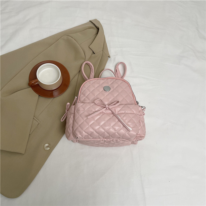 Coreano simple Chao Ling mochila para mujeres 2024 nueva moda escolar mochila de gran capacidad mochila de mano