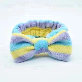 Transfronterizo lindo arco grande cinturón de pelo femenino versión coreana de lavado banda de pelo toallitas con diadema de Corea del Sur