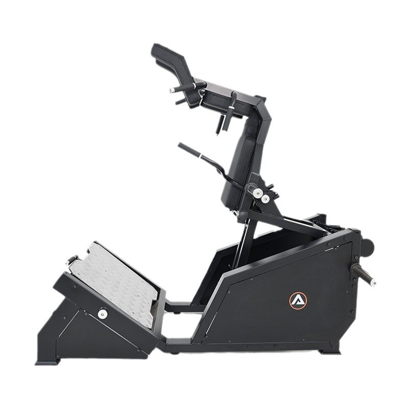 Hacker Squat máquina de fuerza comercial gimnasio equipo de ejercicios estudio de educación privada cadera pierna entrenador de puente de cadera