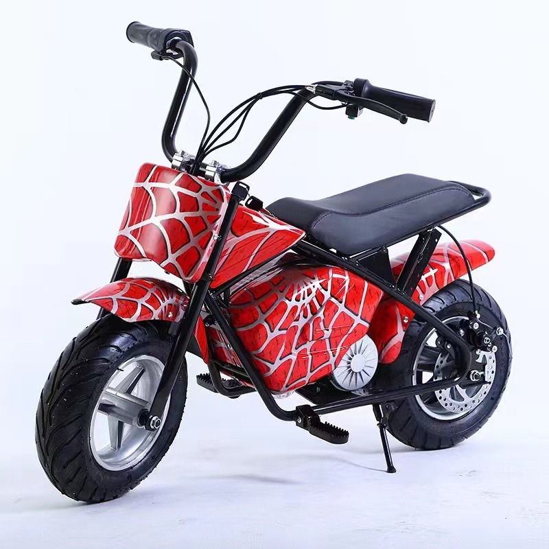 Cross-Border Children's Small Electric Motorcycle with Auxiliary Wheels, Little Mantis Two-Wheeled Motorcycle Toy Car, a Must-Have for Trendy Kids