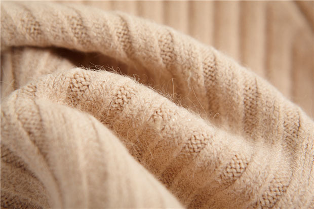 Warm women's turtleneck sweater