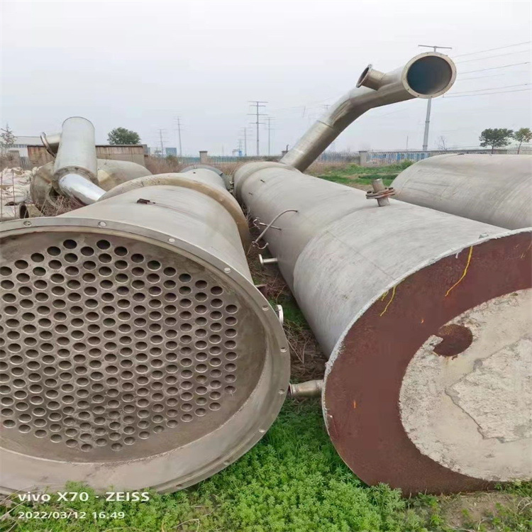 回收效降膜蒸发器 二手强制循环挥发器 污水处理蒸发器