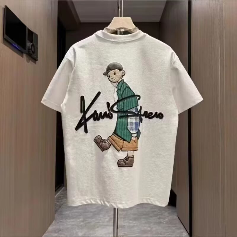 Men's Clothing Tops 2025 Summer New Men's Round Neck High End Half Sleeves_voghion.com