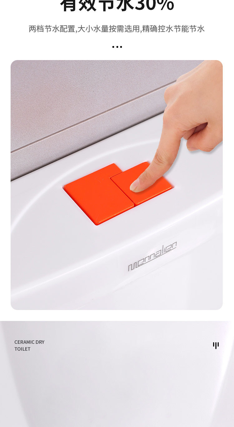 Rural toilet renovation: Dual-purpose dry toilet, ceramic no-flush straight-through squat toilet to sitting toilet, elderly toilet undefined