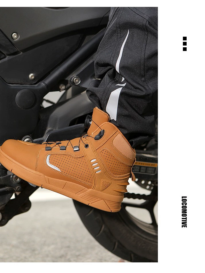 JG WOLVES/Jiugu Wolves Riding Shoes Motorcycle Boots Four Seasons Motorcycle Breathable Knight Equipment Commuter Racing Shoes