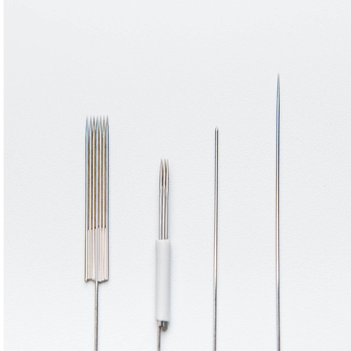 IDM semi-permanent tattoo machine needle eyebrow tattoo single needle three-round five-round lip bleaching needle eyebrow tattoo machine needle eyeliner needle