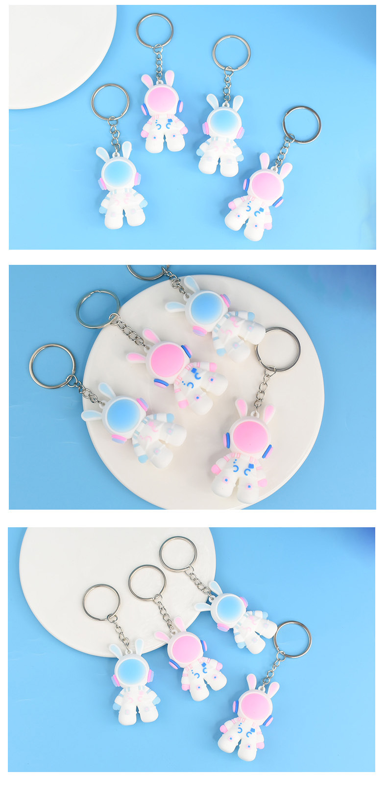 rabbit keychain