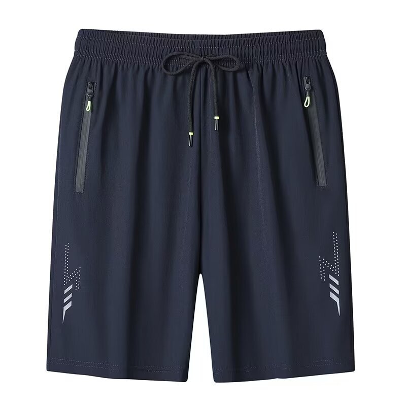 Men's Summer Fitness Sports Shorts Casual Running Breathable Quick-Dry Training Shorts Simple Five-Point Shorts