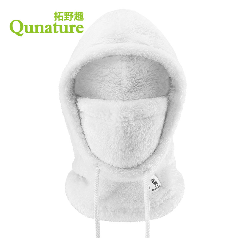 Tuoye fun warm ski headgear Arctic Velvet fleece full face riding mask autumn and winter outdoor windproof neck protection