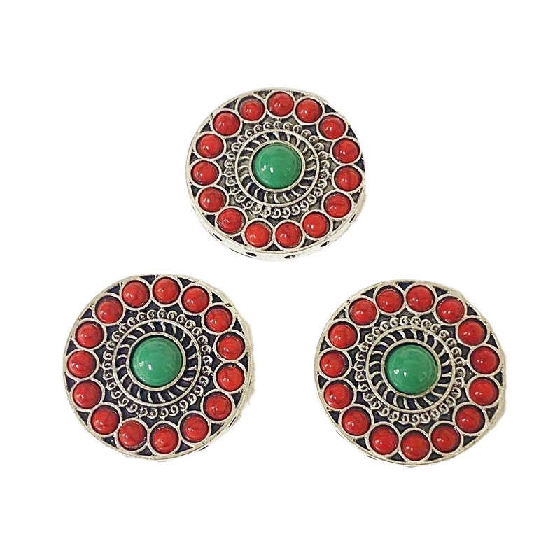 Этнический стиль монгольский тибетский и Мяо ювелирные аксессуары серьги аксессуары для серег аксессуары для головных уборов SM7663