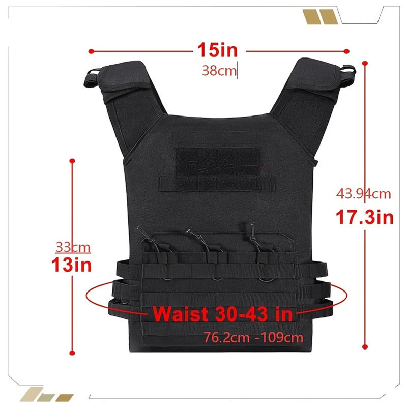 Cross-Border Amazon In-Stock Tactical Outdoor Vest, Fully Adjustable, Breathable, Lightweight, Modular Vest Cross-Border Amazon In-Stock Tactical Outdoor Vest, Fully Adjustable, Breathable, Lightweight, Modular Vest