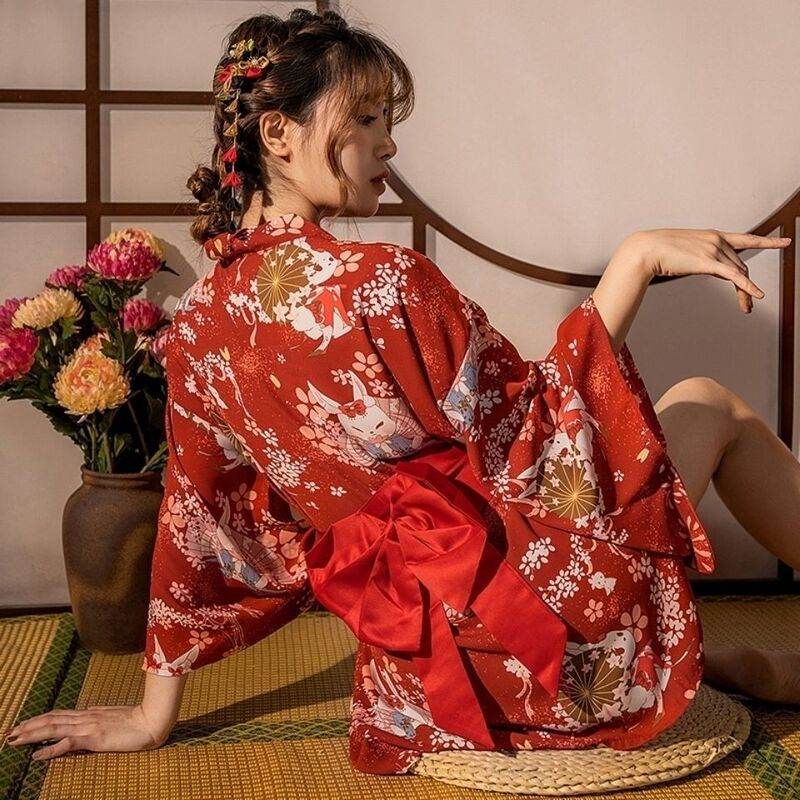 Kimono Japanese Style Sexy Internet Celebrity Pajamas Nightgown Maid Outfit Cos Suit Sexy Lingerie Bathrobe Nightgown Drop Shipping Kimono Japanese Style Sexy Internet Celebrity Pajamas Nightgown Maid Outfit Cos Suit Sexy Lingerie Bathrobe Nightgown Drop Shipping
