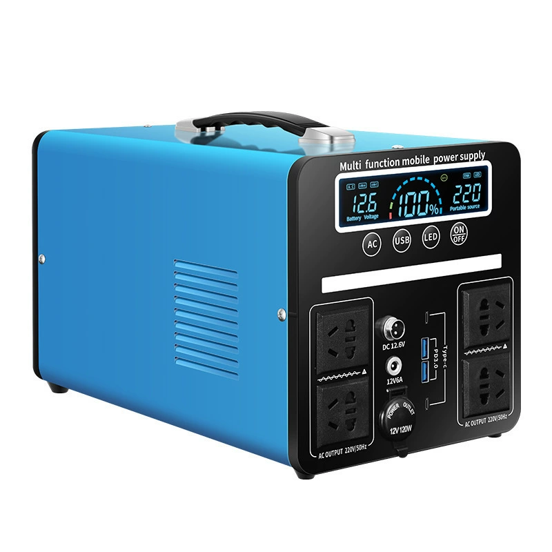 Travel capacious handheld power supply for camping, 220v