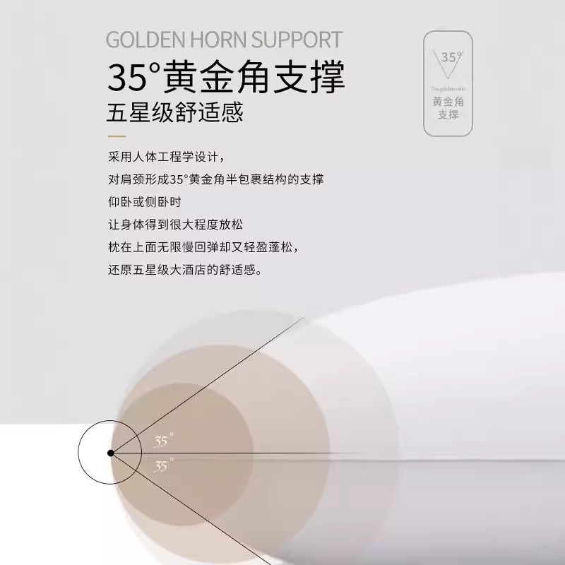 Hotel de estrellas con el mismo tipo de almohada un par de columna vertebral cervical protector almohada núcleo de alojamiento residencial dormitorio familiar dormitorio