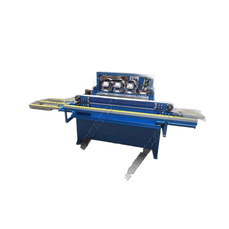 Máquina de corte de bordes de vidrio, máquina de corte de bordes lineales de vidrio de puerta de cristal de acero, máquina automática de biselado lineal de vidrio de puerta de gabinete