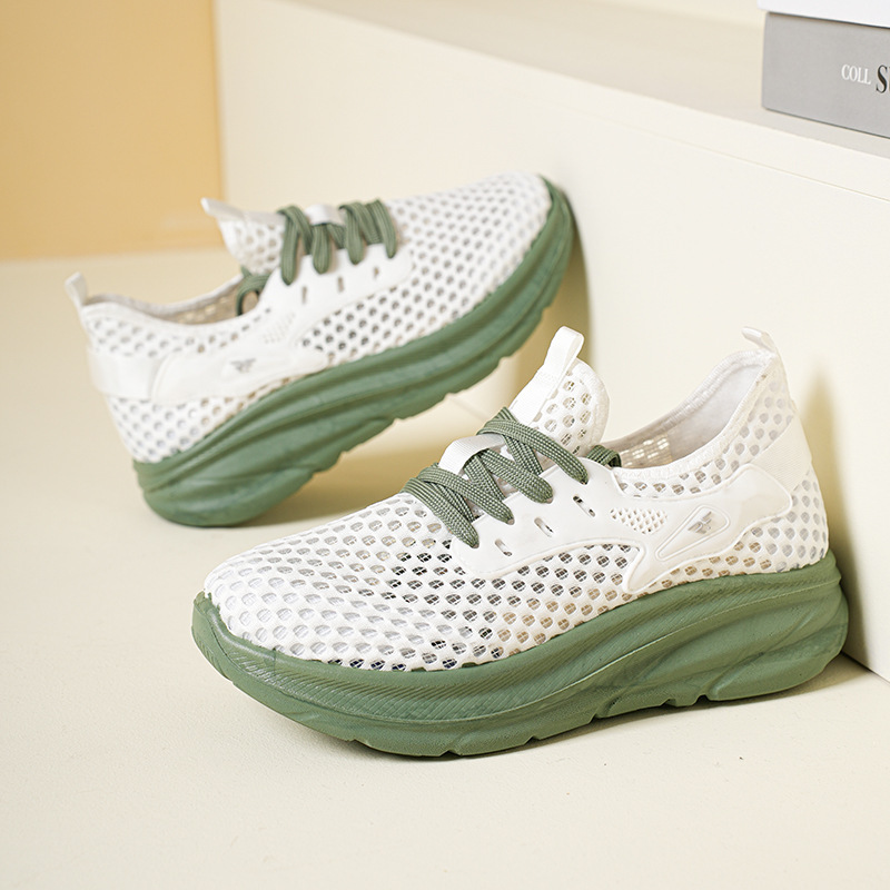 2025 Cross-Border Women's Shoes, Breathable and Lightweight Sports Shoes, Mesh Ultra-Light Wear-Resistant Shock-Absorbing Running Shoes, Simple and Versatile 2025 Cross-Border Women's Shoes, Breathable and Lightweight Sports Shoes, Mesh Ultra-Light Wear-Resistant Shock-Absorbing Running Shoes, Simple and Versatile
