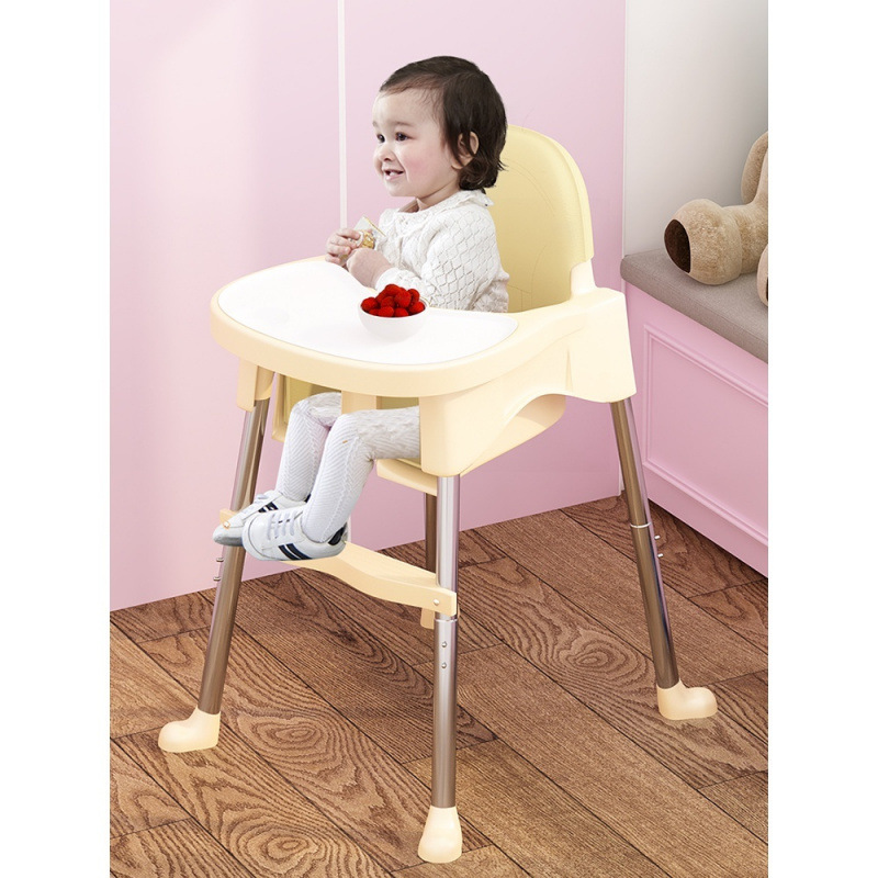 Baby Dining Chair for Eating, Foldable, Portable, Household Baby and Child Chair, Multi-Functional Dining Table and Chair, Seat and Dining Table